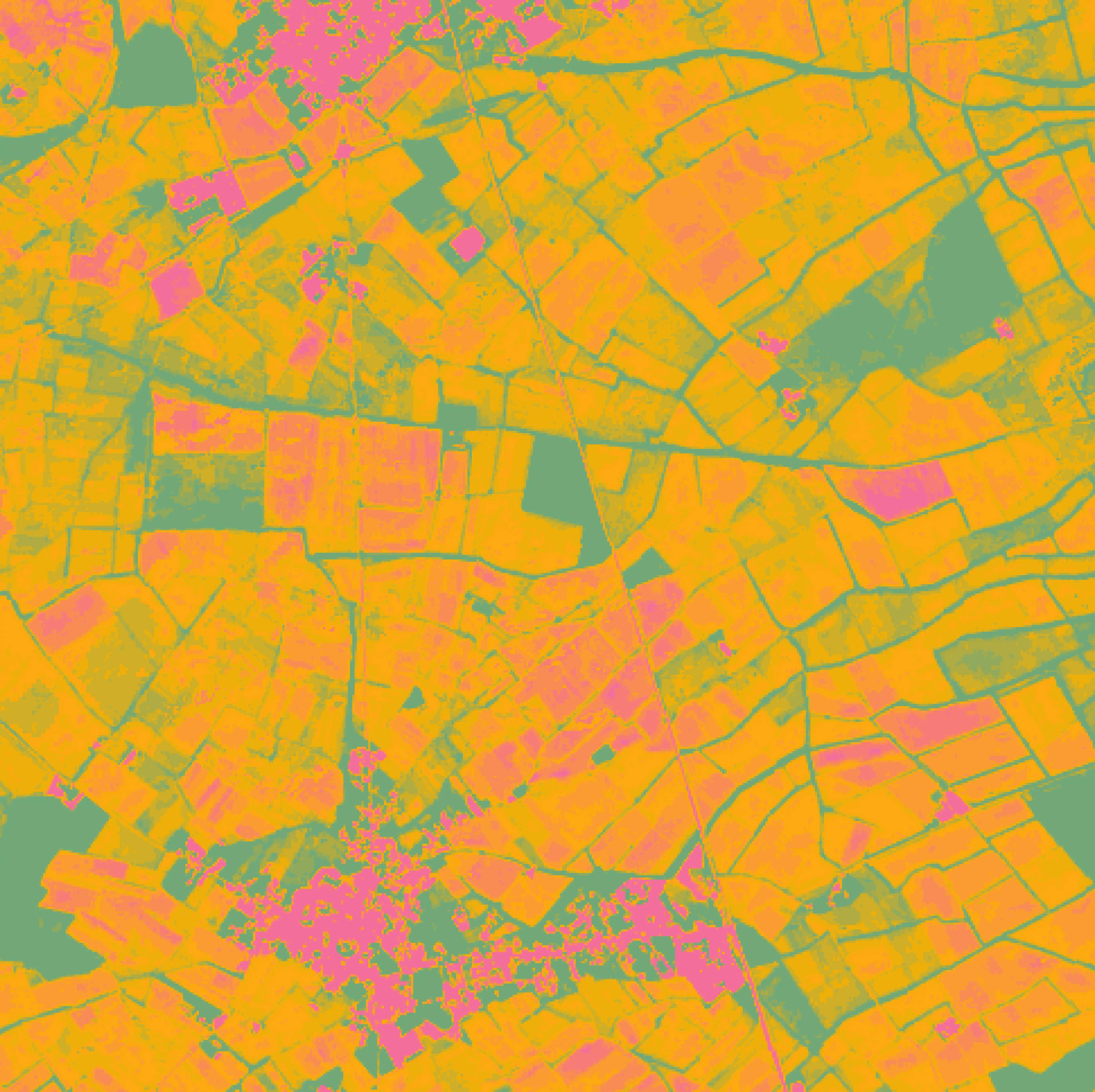 Satellite image for enviromental monitoring with Flora.